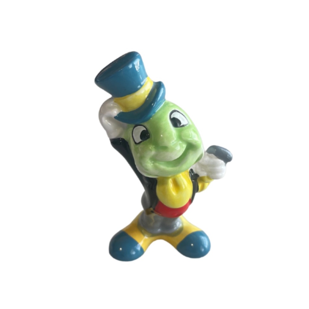 Vintage Disney Porcelain Figurine - Jiminy Cricket from Pinocchio